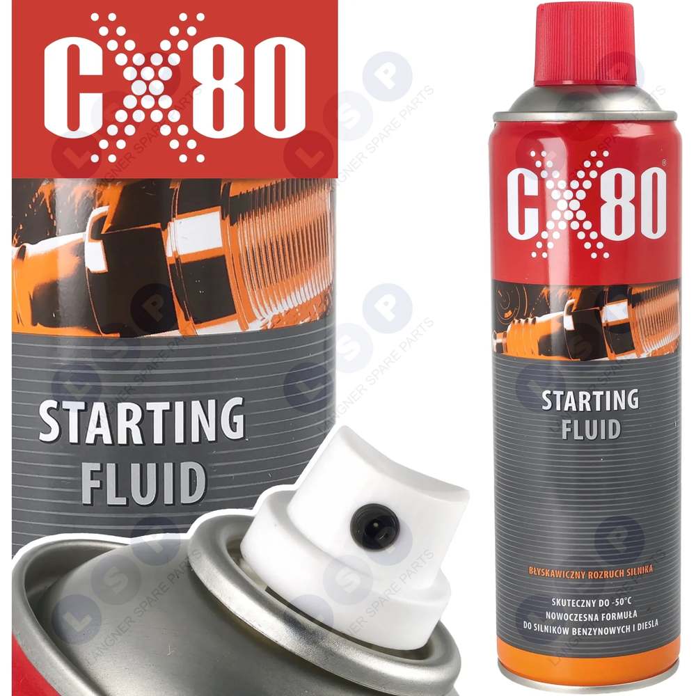 CX80 ŠTARTOVACIA KVAPALINA 500 ml sprej
